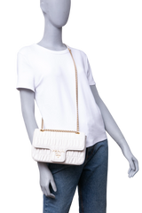 PRADA GAUFRE CROSSBODY NAPPA OFF WHITE