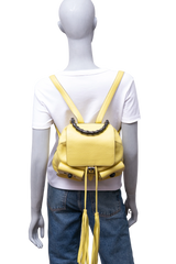 GUCCI BACKPACK BAMBOO DAILY TASSEL YELLOW