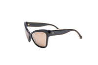 CHANEL CAT EYE LUXE MIRRORED BLACK