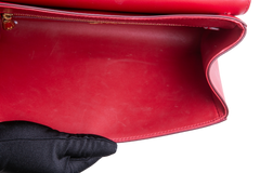 DG DEVOTION LARGE QUILTED NAPPA LEATHER RED