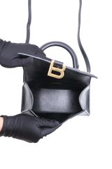 BALENCIAGA HOURGLASS SMALL BLACK