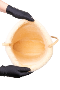 CELINE BUCKET SHEARLING NATURAL