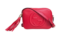 GUCCI SOHO DISCO CAMERA BAG RED