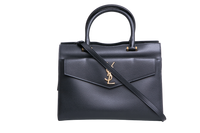 YSL UPTOWN MEDIUM TOTE LEATHER BLACK