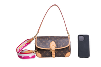 LV DIANE LEATHER MONOGRAM