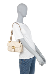 GUCCI GG MARMONT SMALL MARFIM