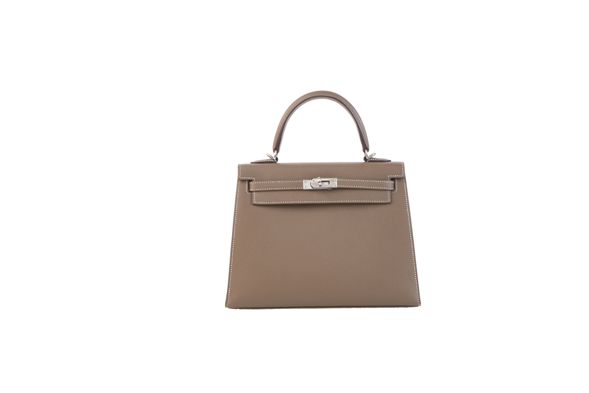 HERMÈS KELLY 25 EPSOM SELLIER ETOUPE