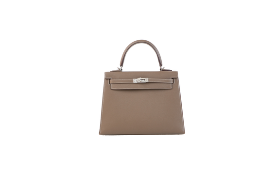 HERMÈS KELLY 25 EPSOM SELLIER ETOUPE