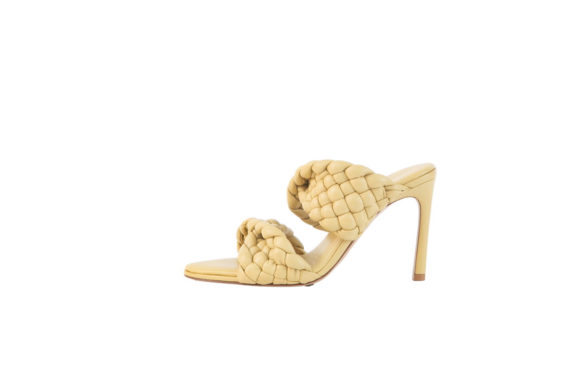 BOTTEGA MULE PADDED THE CURVE TAPIOCA - 36 BR