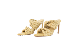 BOTTEGA MULE PADDED THE CURVE TAPIOCA - 36 BR