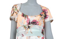 BLUMARINE DRESS COTTON FLOWERS