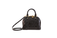LV ALMA BB PATENT DARK WINE