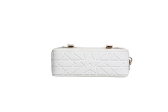 DIOR DIORCAMP SMALL MESSENGER WHITE & BLACK
