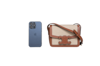 DESAPEGO FABI JUSTUS CELINE TRIOMPHE TEEN TAN TEXTILE NATURAL