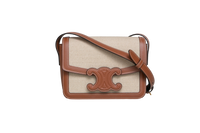 DESAPEGO FABI JUSTUS CELINE TRIOMPHE TEEN TAN TEXTILE NATURAL
