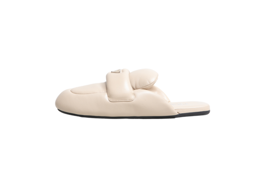 DESAPEGO FABI JUSTUS PRADA SLIPPER PADDED SABOTS DESERT - 39 BR