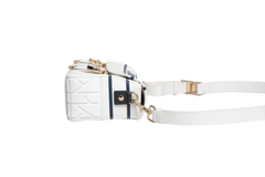 DIOR DIORCAMP SMALL MESSENGER WHITE & BLACK