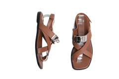 DESAPEGO FABI JUSTUS HERMÈS SANDAL INES GOLD - 39 BR