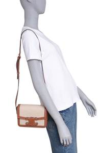 DESAPEGO FABI JUSTUS CELINE TRIOMPHE TEEN TAN TEXTILE NATURAL