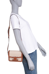 DESAPEGO FABI JUSTUS CELINE TRIOMPHE TEEN TAN TEXTILE NATURAL