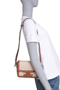 DESAPEGO FABI JUSTUS CELINE TRIOMPHE TEEN TAN TEXTILE NATURAL