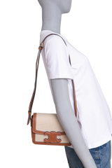 DESAPEGO FABI JUSTUS CELINE TRIOMPHE TEEN TAN TEXTILE NATURAL
