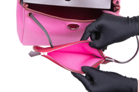 HERMÈS HERBAG 31 TOILE OFFICIER VACHE HUNTER PM 31 BUBBLEGUM RUBIS ROUGE 2024