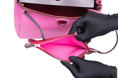 HERMÈS HERBAG 31 TOILE OFFICIER VACHE HUNTER PM 31 BUBBLEGUM RUBIS ROUGE 2024