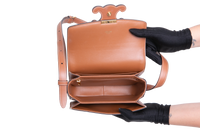 DESAPEGO FABI JUSTUS CELINE TRIOMPHE TEEN TAN TEXTILE NATURAL