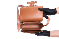 DESAPEGO FABI JUSTUS CELINE TRIOMPHE TEEN TAN TEXTILE NATURAL