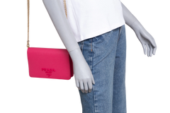 PRADA WOC SAFFIANO LUX VIVA MAGENTA
