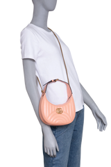 GUCCI HALF MOON MINI LIGHT PINK