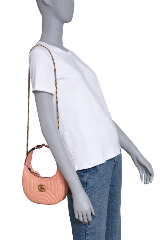 GUCCI HALF MOON MINI LIGHT PINK