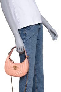 GUCCI HALF MOON MINI LIGHT PINK