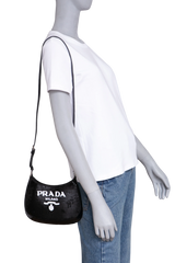 PRADA CLEO BAG SEQUINS BLACK