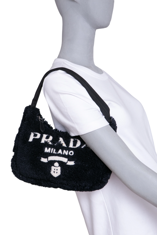 PRADA RE-EDITION 2000 SOFT TERRY BLACK