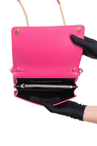 PRADA WOC SAFFIANO LUX VIVA MAGENTA
