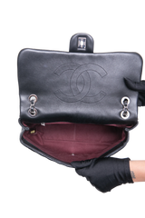 CHANEL CLASSIC SF JUMBO CHEVRON BLACK