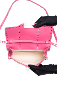 VALENTINO COLORBLOCK ROCKSTUD SHADOW PINK