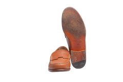 HERMÈS KENNEDY LOAFER NATUREL - 39 1/2 BR
