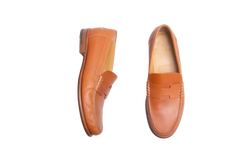 HERMÈS KENNEDY LOAFER NATUREL - 39 1/2 BR