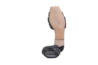 YSL SANDAL FLAT TRIBUTE BLACK - 34 BR
