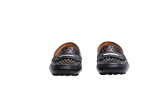 TOD'S GOMMINO DRIVING LEATHER BLACK - 35 1/2 BR