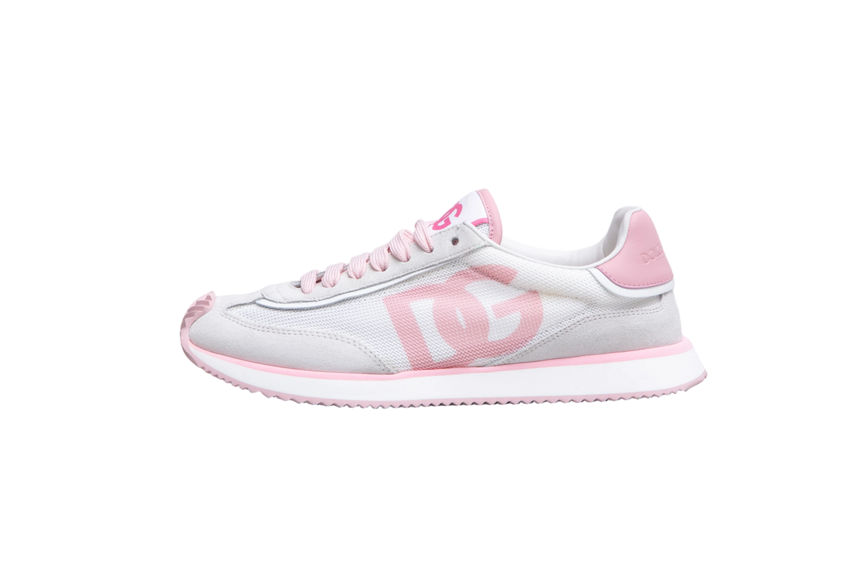 DG SNEAKER BASSA DRAGON ROSE & OFF WHITE - 37 1/2 BR