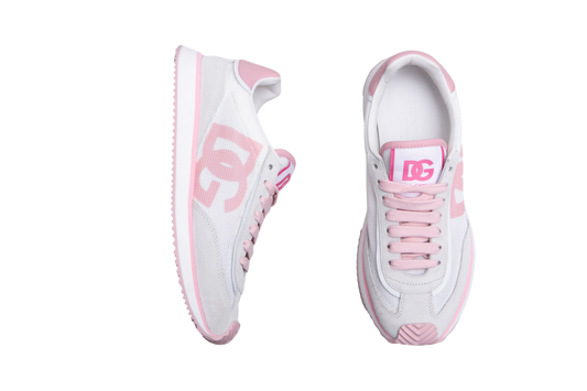 DG SNEAKER BASSA DRAGON ROSE & OFF WHITE - 37 1/2 BR