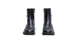 DIOR ANKLE BOOT CD LOGO LEATHER BLACK