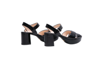PRADA BLOCK JUMP PATENT ETHERAL BLACK - 36 BR