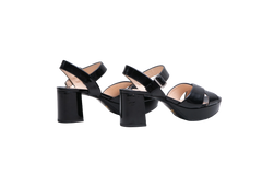 PRADA BLOCK JUMP PATENT ETHERAL BLACK - 36 BR