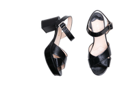PRADA BLOCK JUMP PATENT ETHERAL BLACK - 36 BR