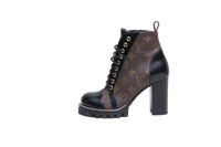 LV ANKLE BOOT STAR TRAIL BRUSHED MONOGRAM - 35 BR
